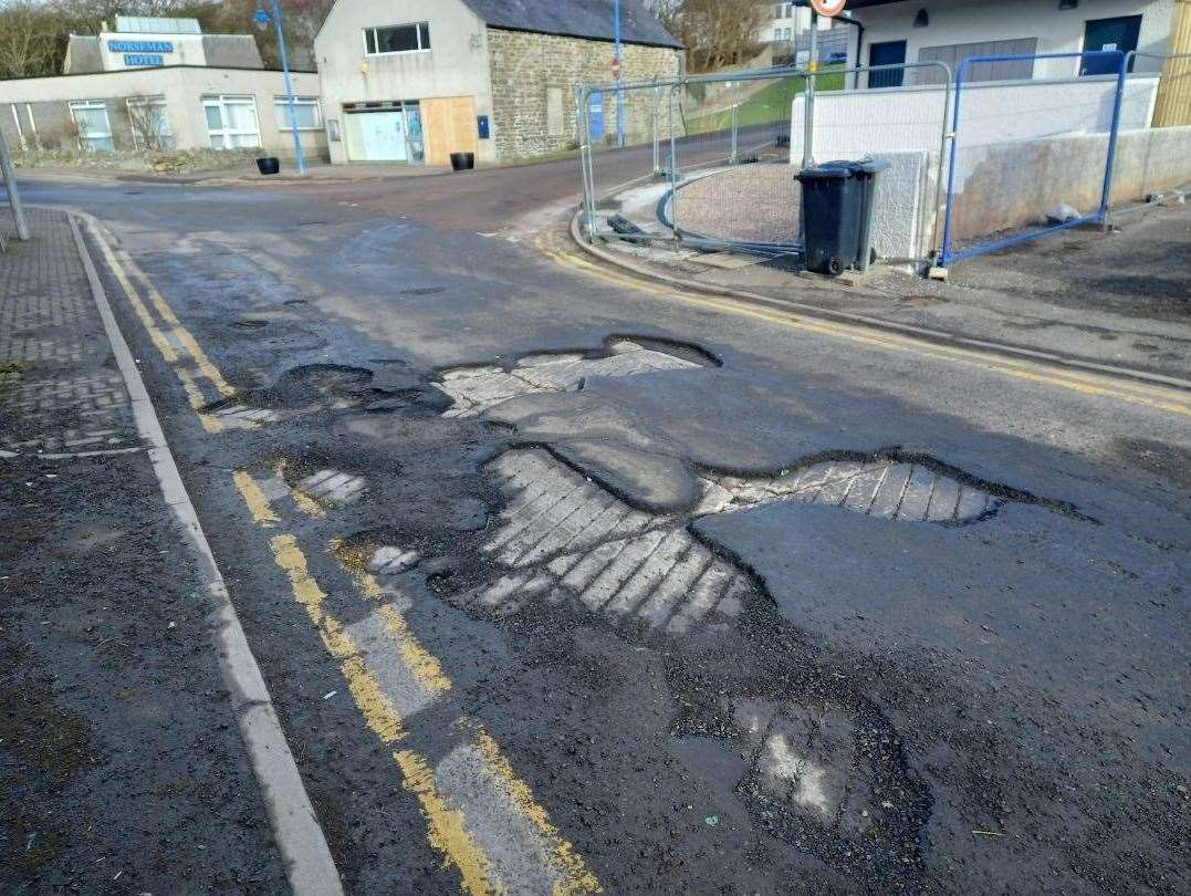 Caithness potholes.