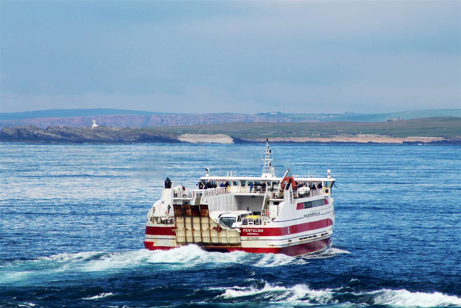 MV Pentalina (pictured in 2019) will continue to operate the St Margaret’s Hope to Gills Bay service. Picture: Alan Hendry