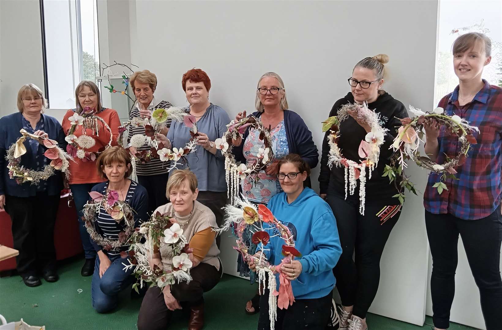 Saturdays contemporary floral class with Amanda Coghill.