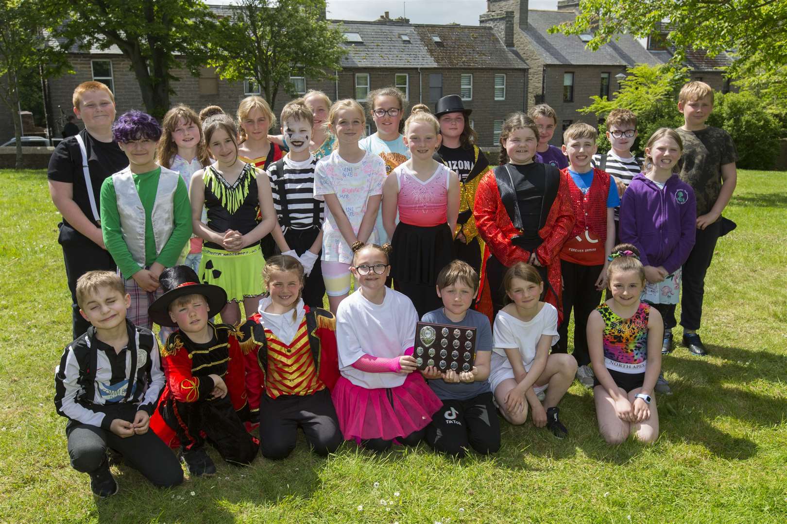 Wick's Newton Park P5p won the Lewry Shield for popular song P3 to P5. Picture: Robert MacDonald / Northern Studios