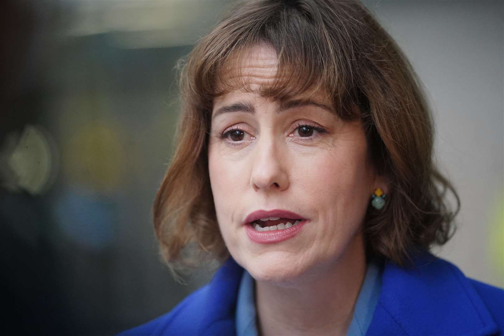 Health Secretary Victoria Atkins said other staff are ‘being expected’ to ‘pick up the slack’ by the BMA’s junior doctors committee (Victoria Jones/PA)
