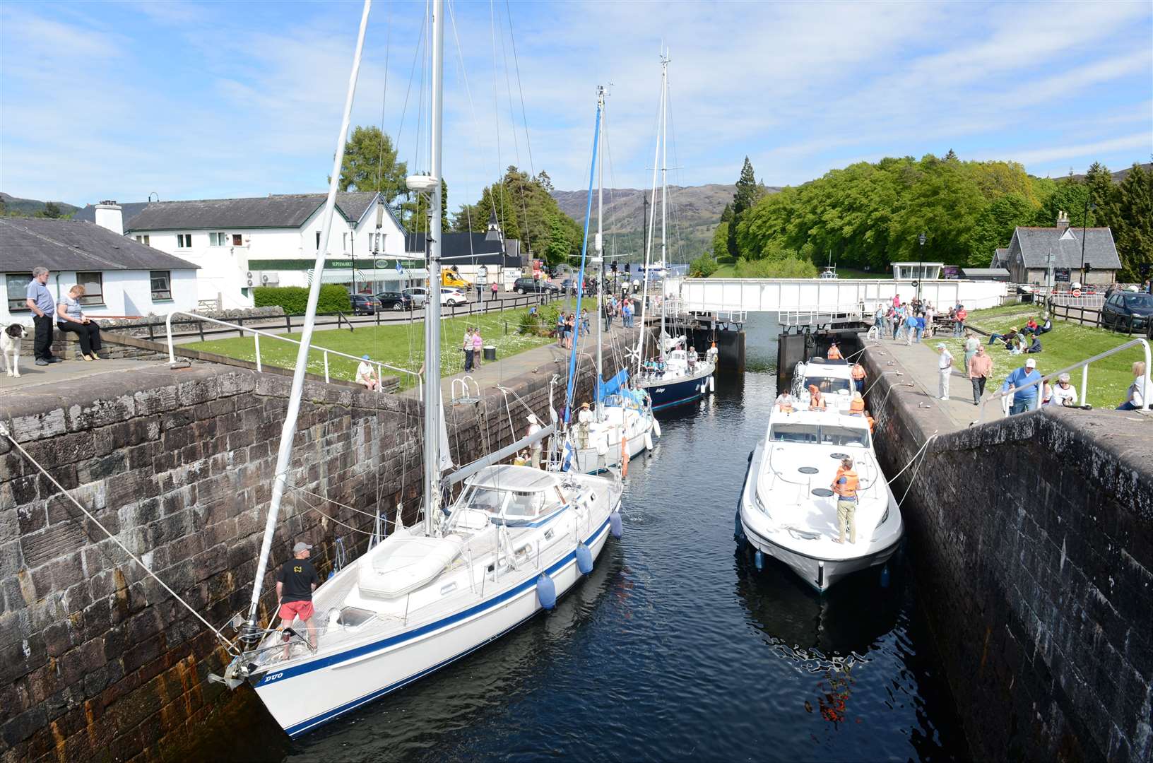Thomas Telford's Caledonian Canal which opened in 1822. Picture: Alison White