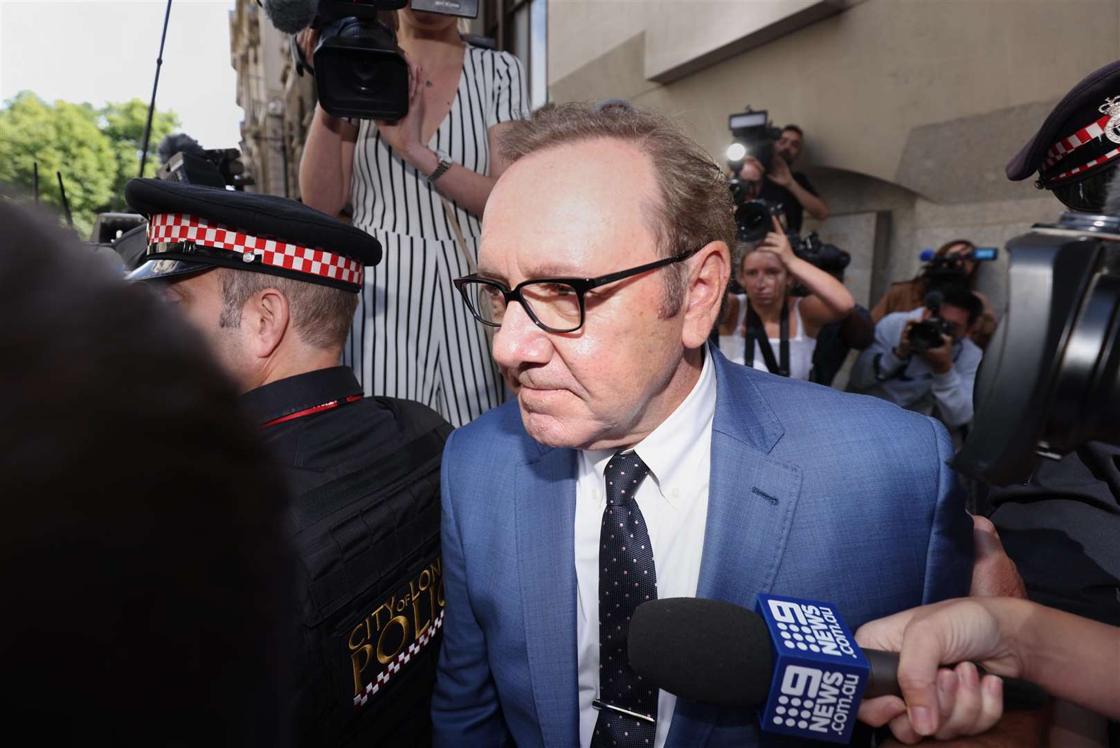 Kevin Spacey in July last year (James Manning/PA)