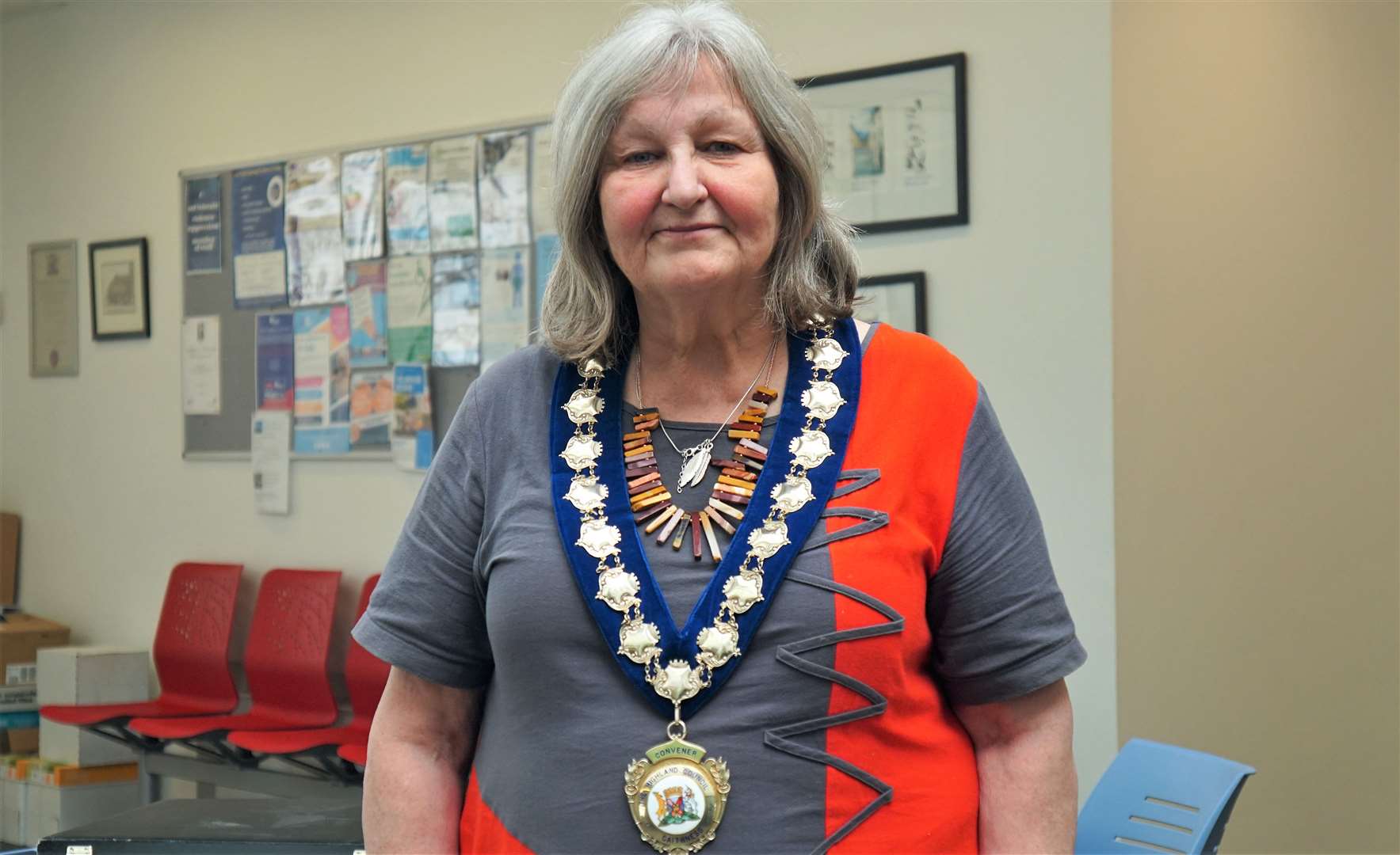 Wick's provost Jan Mcewan praised the work of the volunteers. Picture: DGS