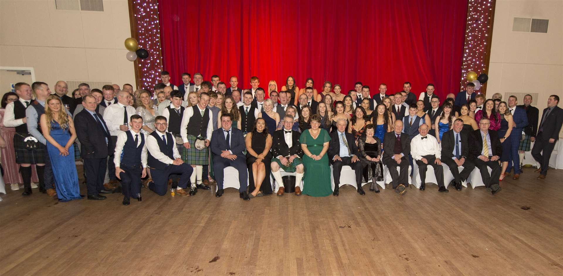 Past and present members of Bower Young Farmers. Of the three clubs remaining in the county, Bower is by far the largest with more than 80 current members. Picture: Robert MacDonald / Northern Studios