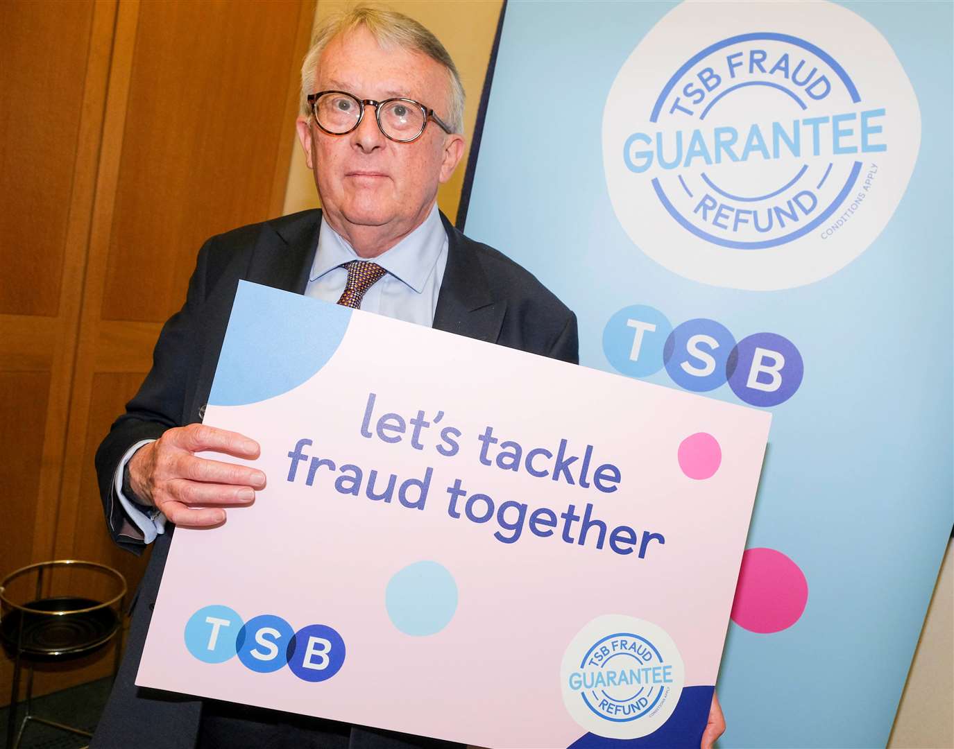 Jamie Stone urged his constituents to be vigilant and read TSB’s top five tips to avoid fraud online. Picture: Andrew Wiard