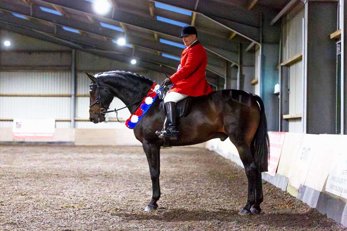 Supreme champion Cosmopolitan Z, ridden by James Munro. Picture: Colin Campbell