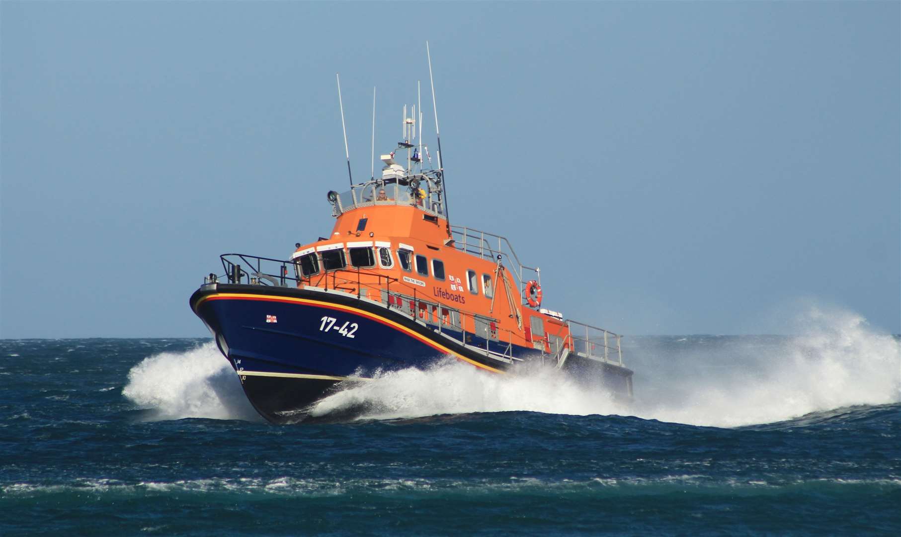 The RNLI was scrambled to reports of a missing boat. Picture: Alan Hendry