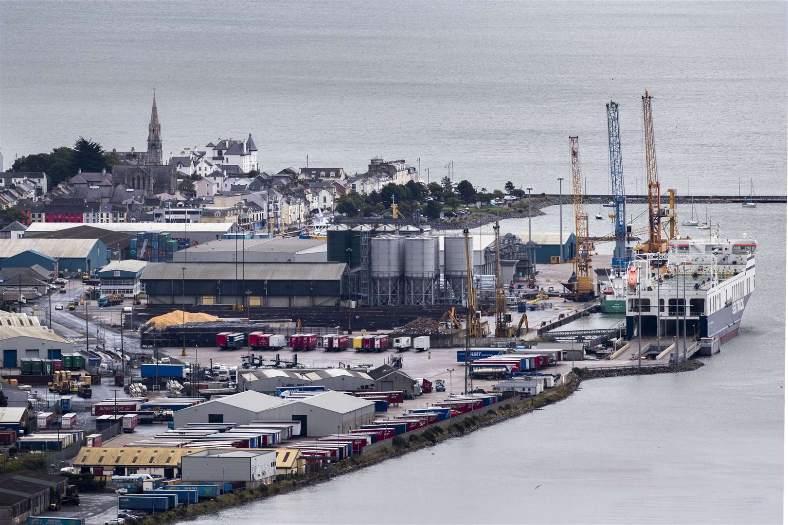 Warrenpoint Port (Niall Carson/PA)
