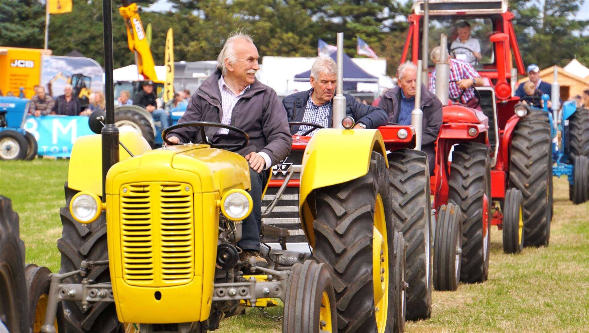 Vintage tractors are always a popular part of the show. Picture: DGS
