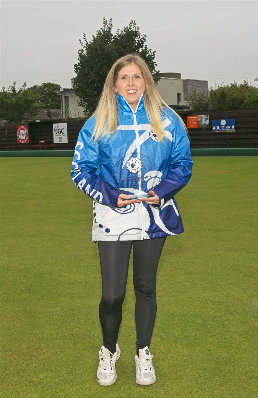Lynne Swanson was recognised in the National Volunteer Awards run by Bowls Scotland. Picture: Billy Husband