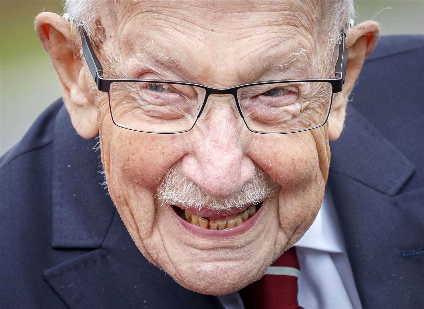 Captain Sir Tom Moore raised millions of pounds for the NHS during the Covid-19 pandemic (Danny Lawson/PA)
