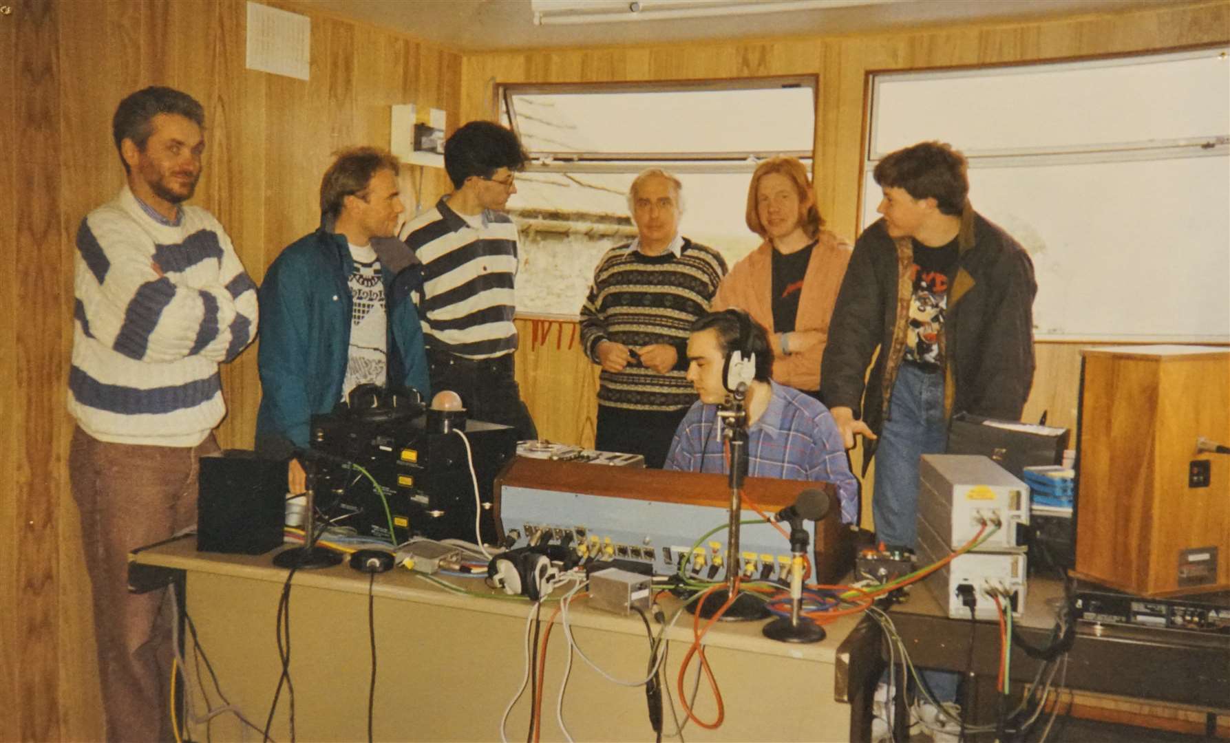 A blast from the past in the early days of Caithness FM.
