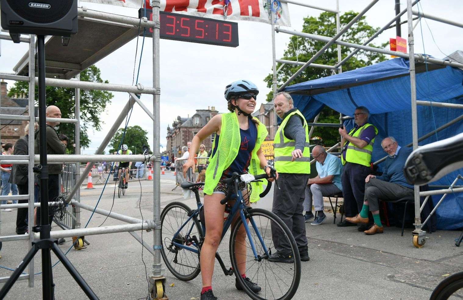 Catriona Graves wins Highland Cross 2024. Picture: James Mackenzie
