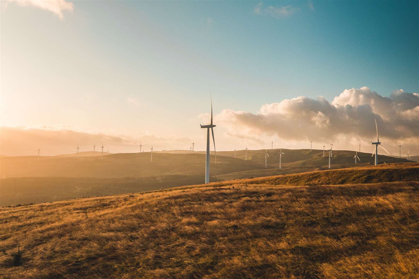 One of SSE Renewables' onshore wind farms. Picture: Stuart Hatch