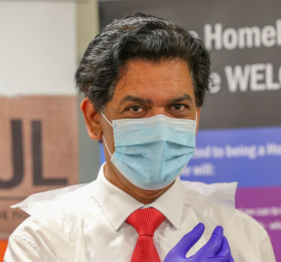 Dr Chauhan has urged the Home Secretary to visit his charity so she can learn of the struggles that homeless people face (Peter Byrne/PA)
