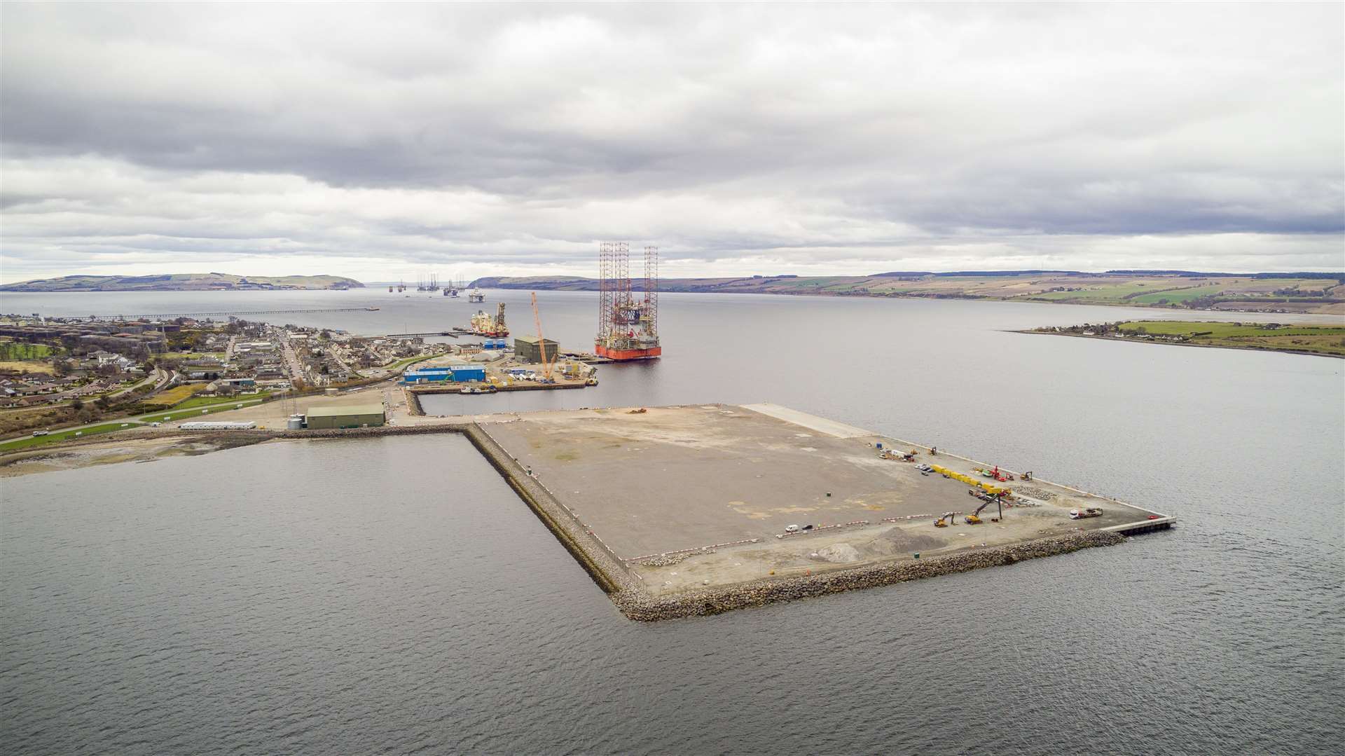 The Port of Cromarty Firth site to be used. Picture: Port of Cromarty Firth