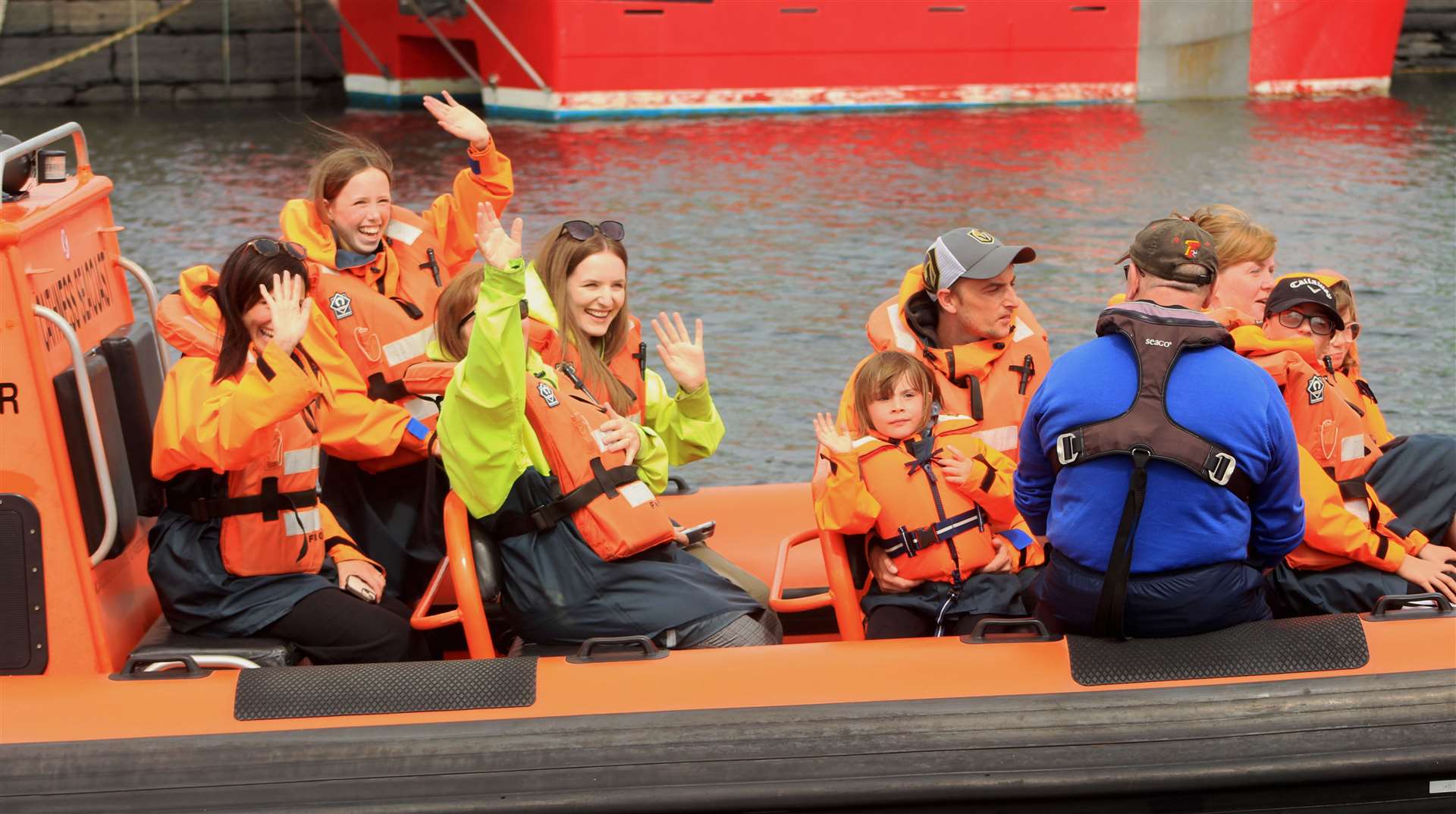 Happy sailors on a Caithness Seacoast trip. Picture: Alan Hendry