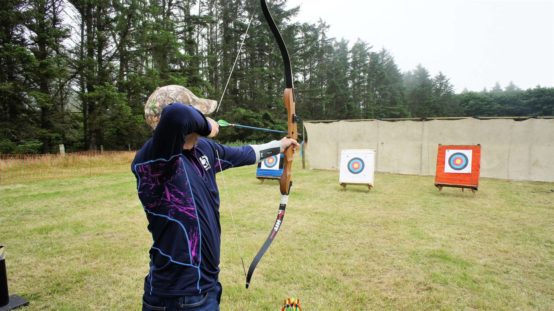 Archery was one of the many activities at the show. This event was organised by Caithness Archers which is based in Canisbay. Picture: DGS