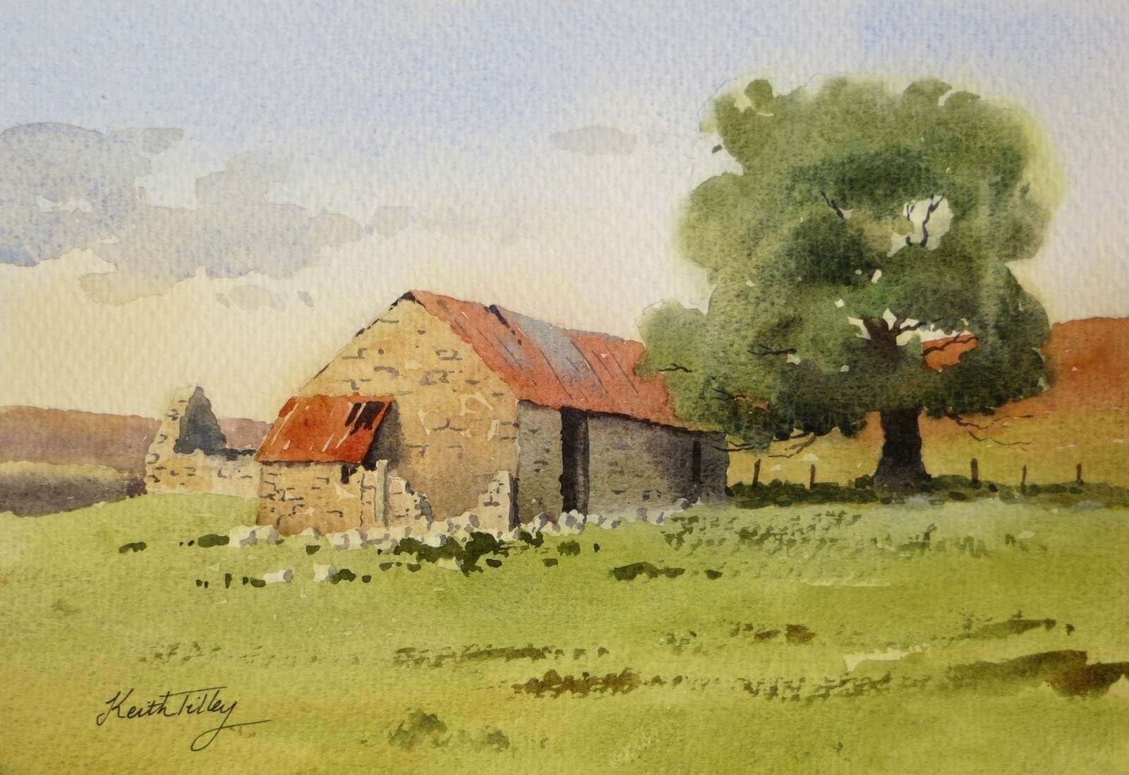 Keith Tilley is a landscape painter primarily using watercolour.