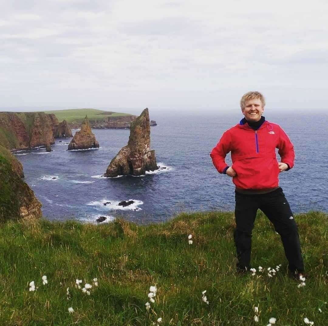 Kenneth McElroy is the new manager for the John O'Groats Trail.