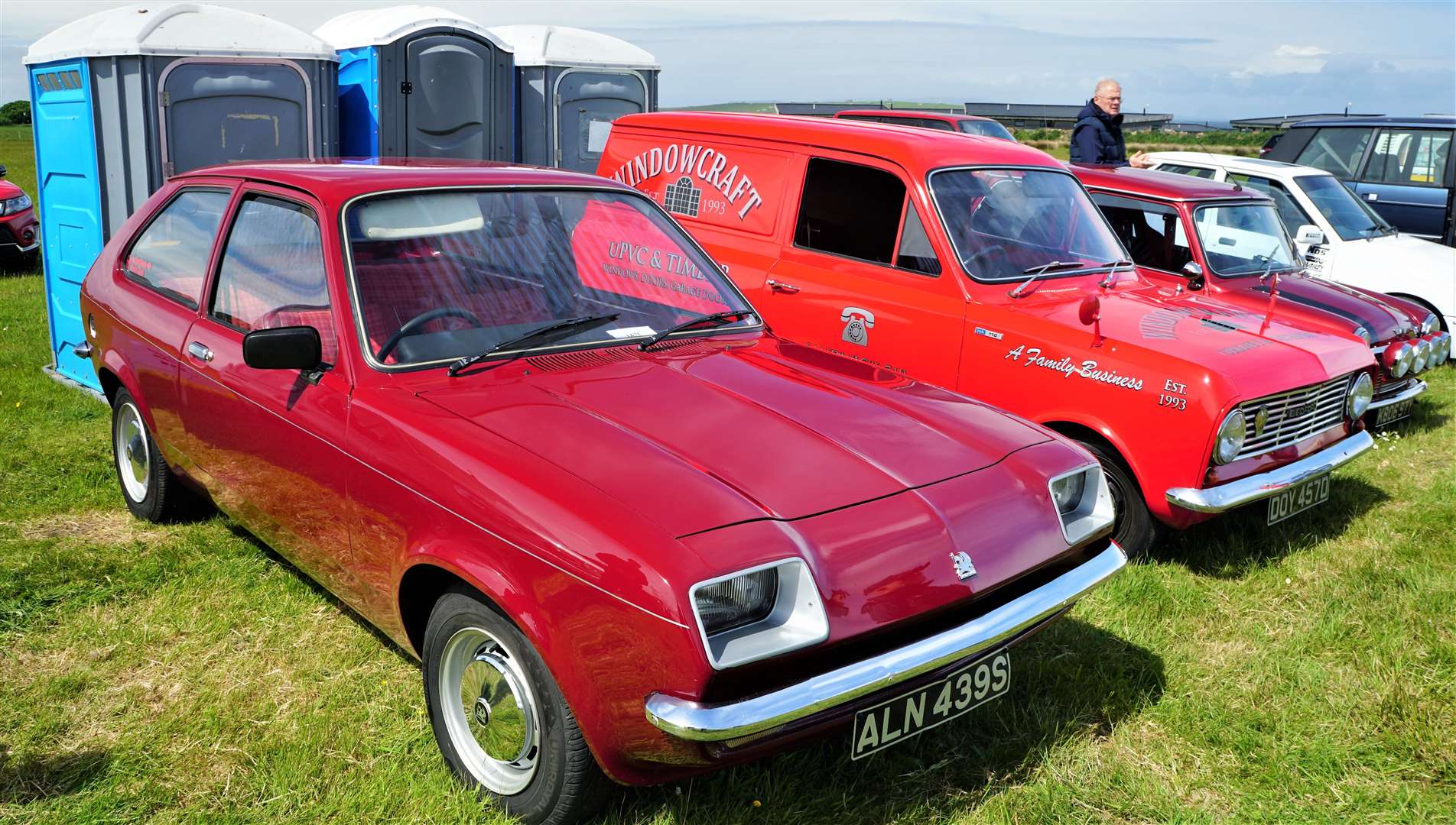 Jackie Dickson, from Durran, had a late entry with her Vauxhall Chevette L from 1978. Picture: DGS