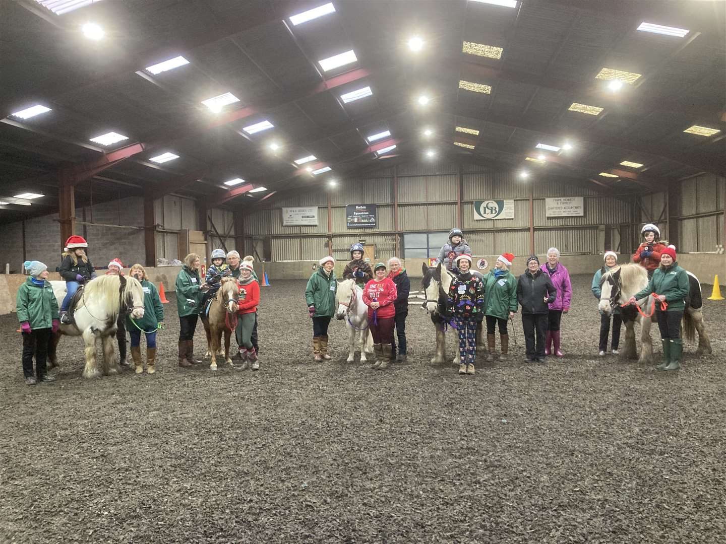 Ride 1 coach was Mary Elder and trophies and rosettes were handed over by Elaine Watson and Sally Thomson.