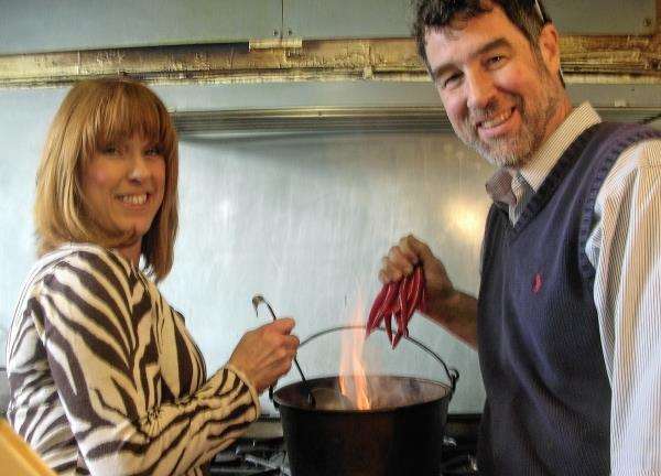 Anne and Jim Anderson are turning the heat up at their Black isle pub.