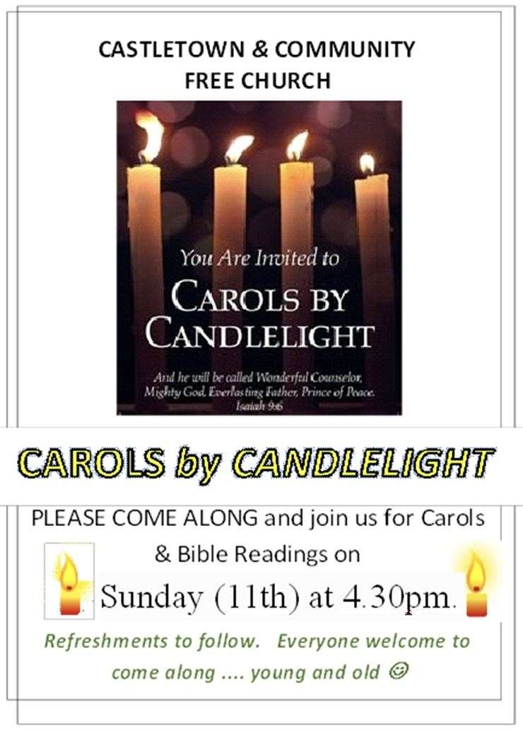 Carols by Candlelight.
