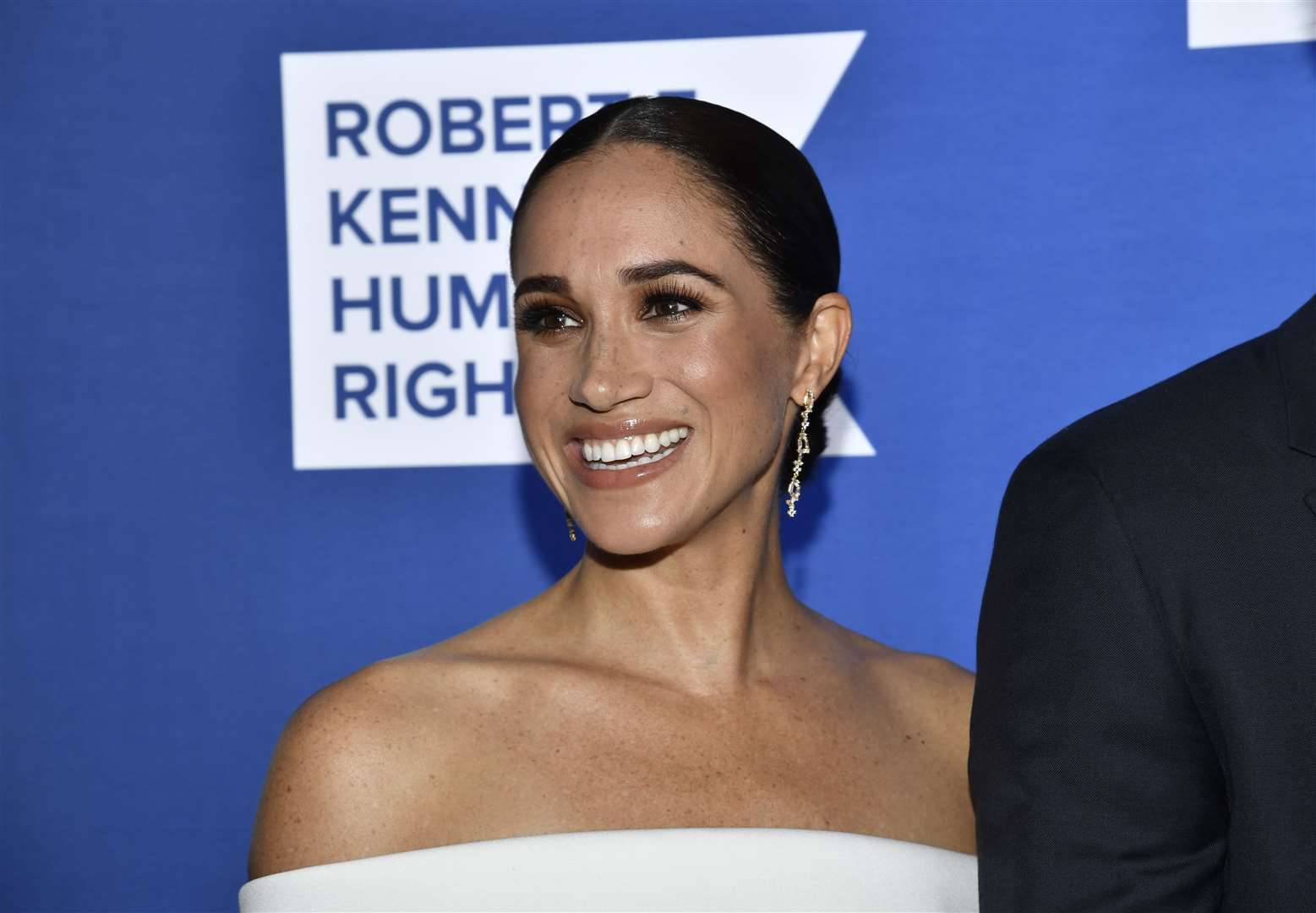Kerry Kennedy, president of the RFKHR, said Meghan had ‘normalised’ discussion about mental health (Evan Agostini/Invision/PA)