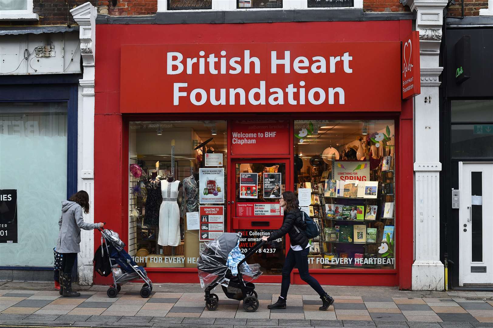 British Heart Foundation charity shops have experienced record sales in the build-up to Christmas (Kirsty O’Connor/PA)