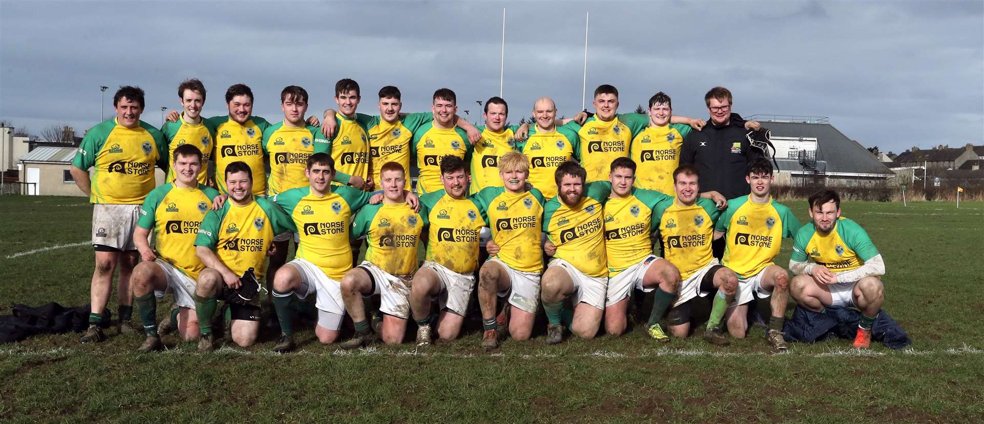 The Caithness 2nd XV squad who got the better of Inverness Craig Dunain in Thurso at the weekend. Picture: James Gunn