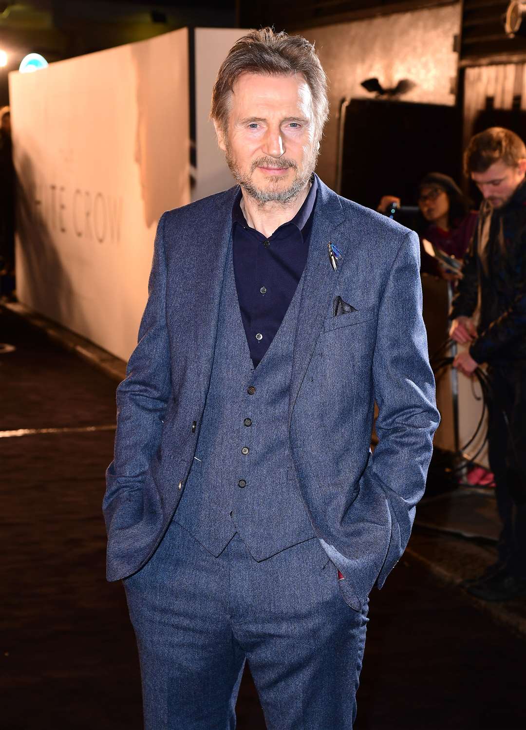 Liam Neeson said he loved Leland’s ‘mischievous sense of humour’ (Ian West/PA)