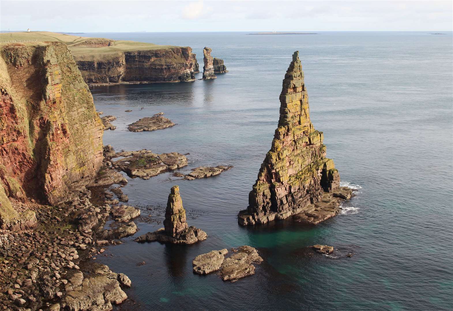 Duncansby Stacks makes top 20 of best wild locations in UK