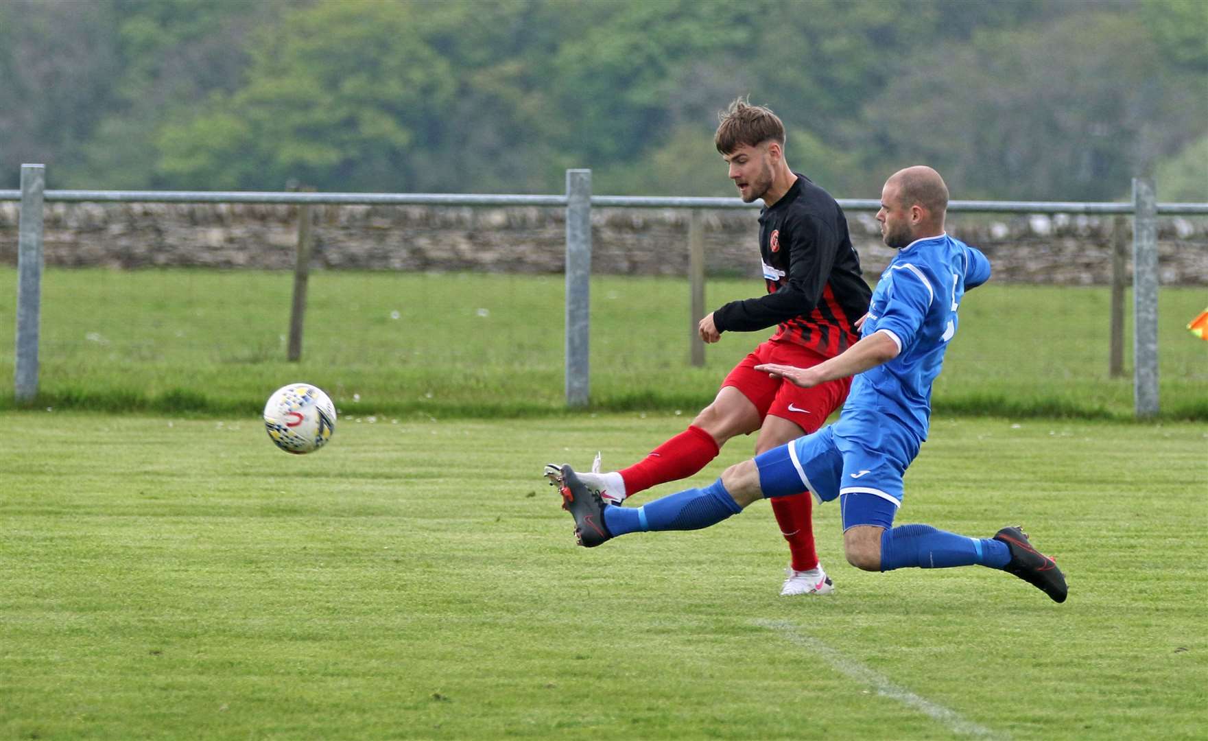 Halkirk United's Jonah Martens is the top scorer in the North Caledonian League with four goals so far. Picture: James Gunn