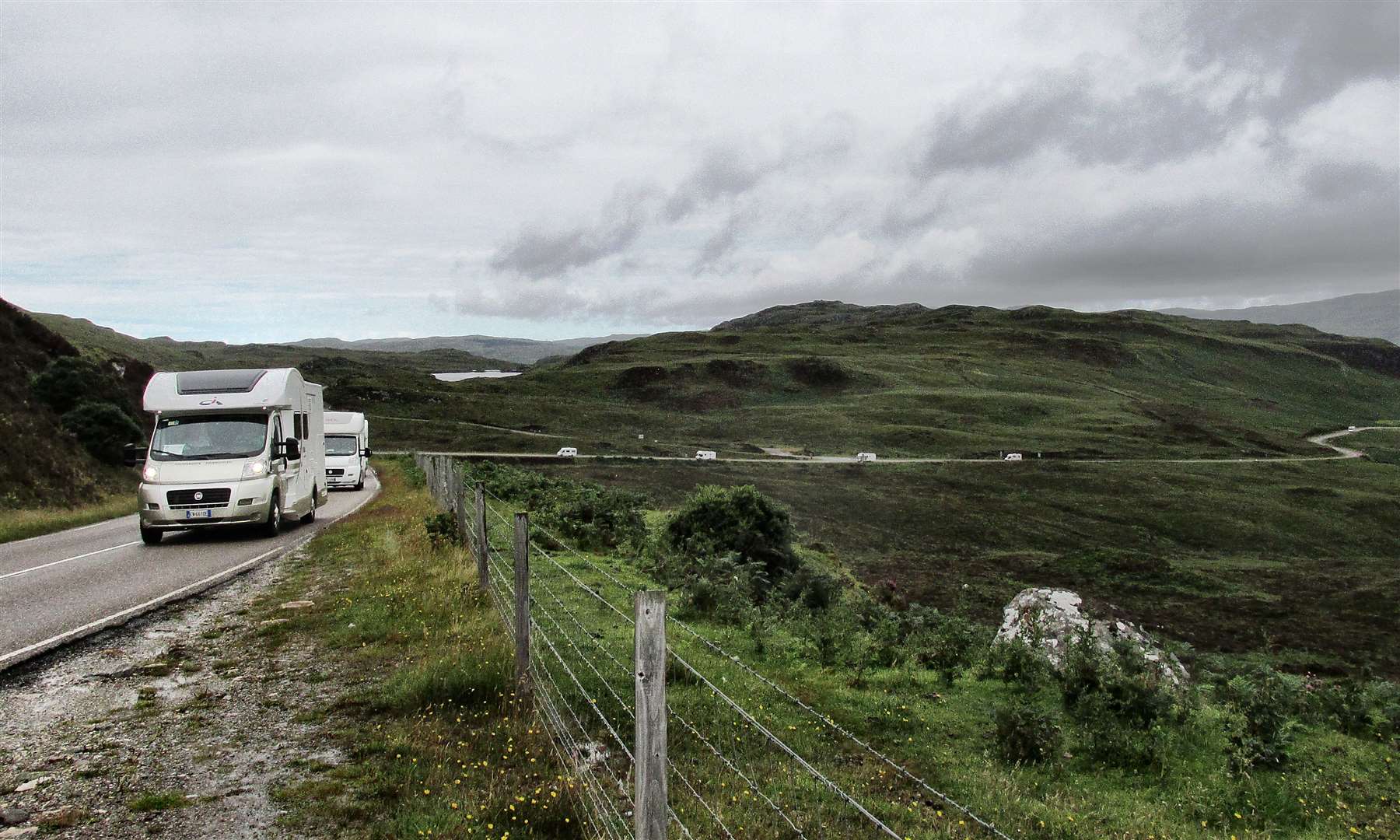 Visitors to the Highlands, including those in motor homes, are being asked to plan ahead before coming north