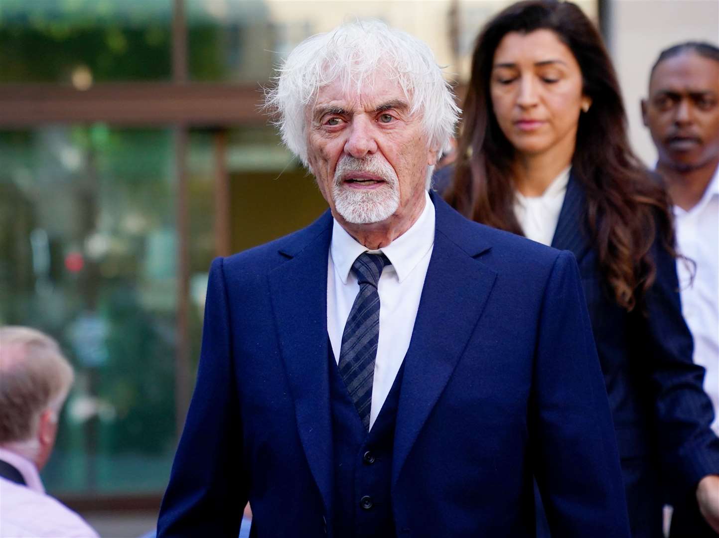 Former Formula One boss Bernie Ecclestone was granted unconditional bail ahead of his next appearance at Southwark Crown Court in September (Victoria Jones/PA)