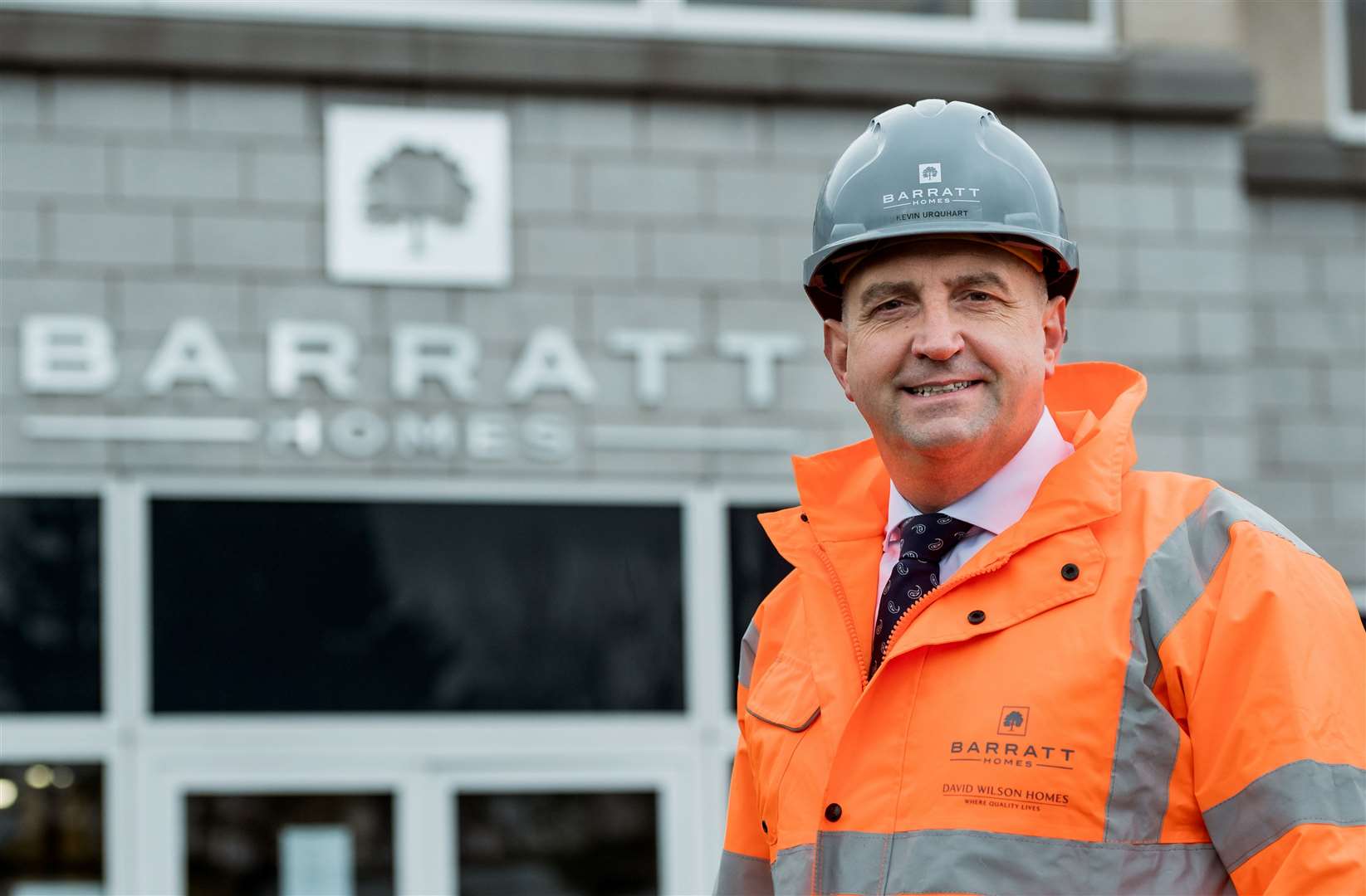 Kevin Urquhart, construction director, Barratt and David Wilson Homes North Scotland, sponsor of the secondary school teacher award.