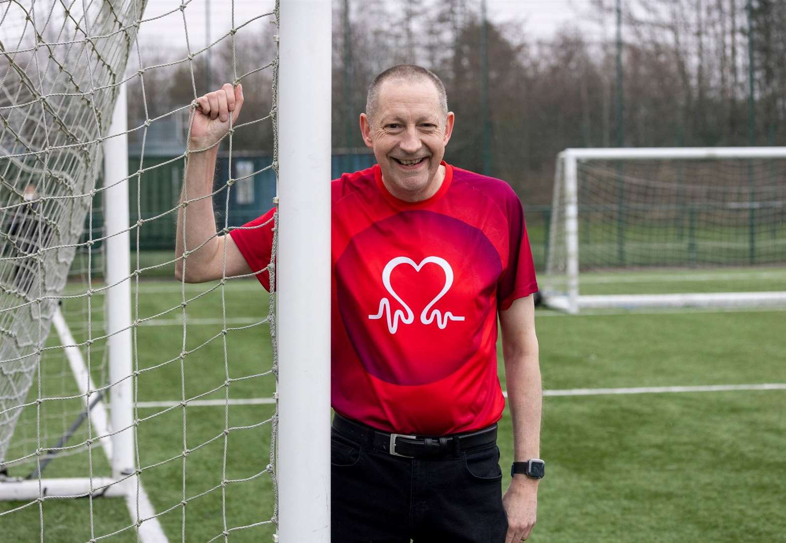 Heart transplant patient Duncan MacAulay knows first hand the life-saving difference that blood donors can make. Picture: British Heart Foundation