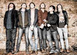 the members of Caithness band the Maydays – (from left) Liam Whittles, Kevin Swanson, Calvin Wilson, Darren Coghill, Jamie Swanson and Jordan Shearer.