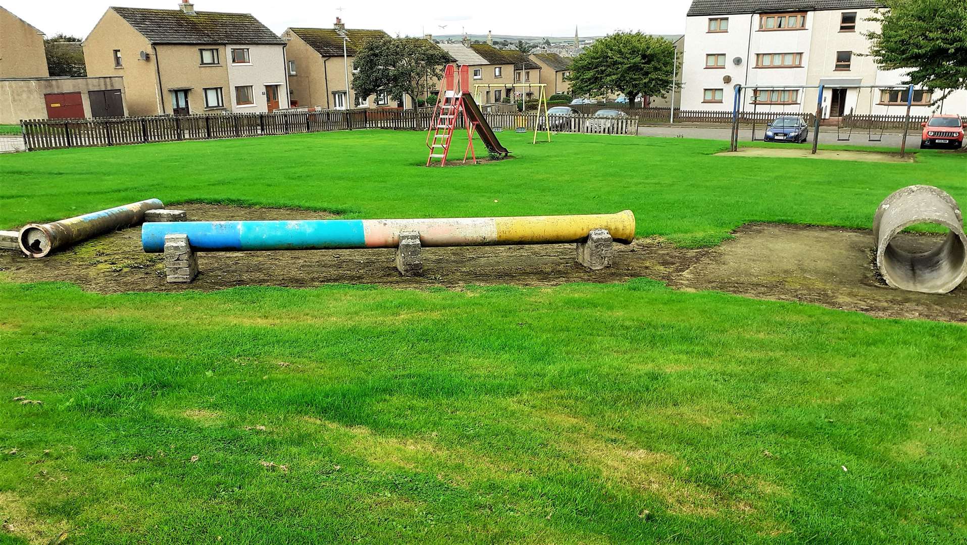 Thurso play park at Murkle Terrace which Mr Glasgow thinks needs improvement.