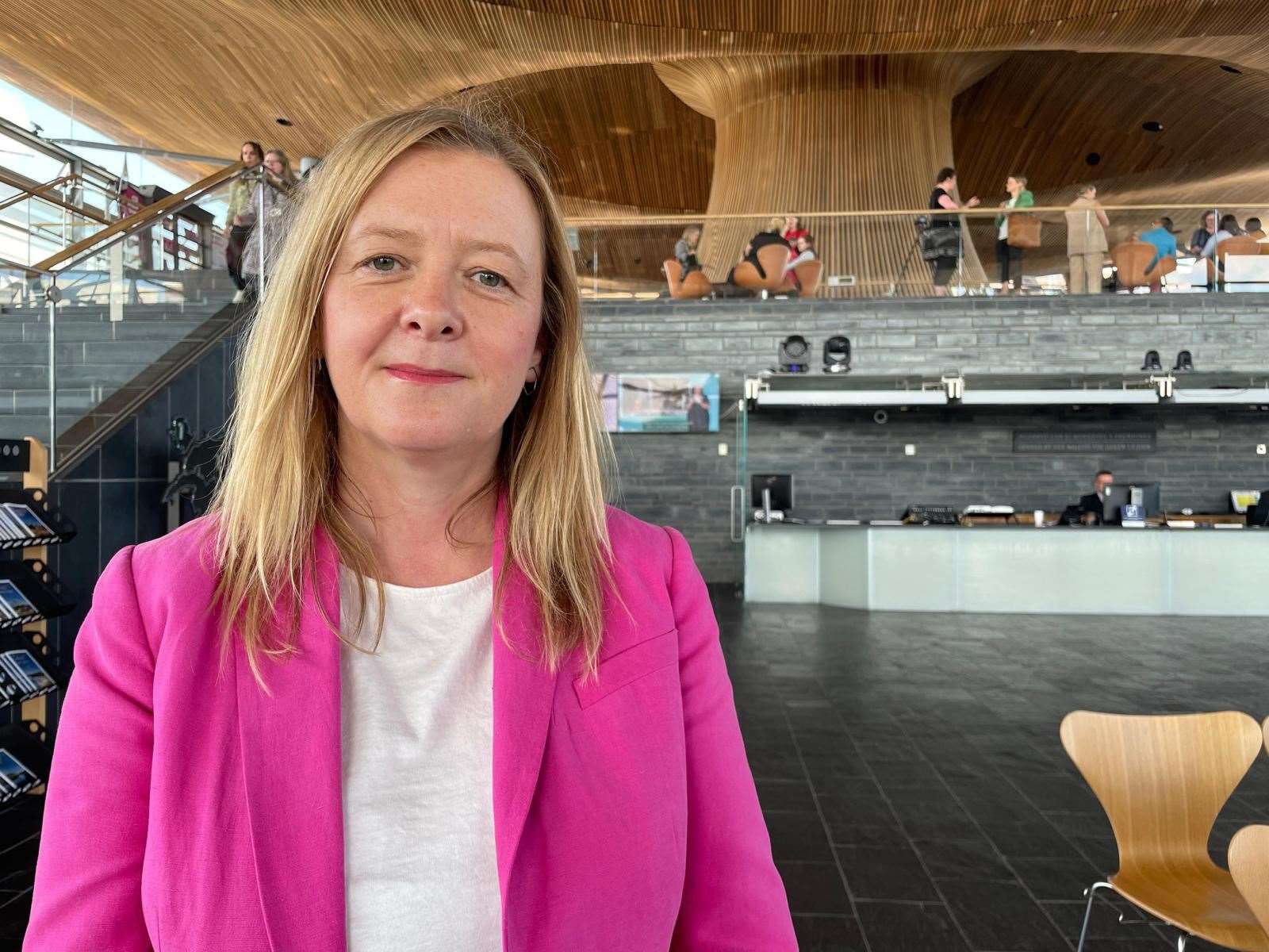 Jayne Bryant MS for Newport West and chair of the Children, Young People and Education committee that carried out the inquiry (Bronwen Weatherby/PA)