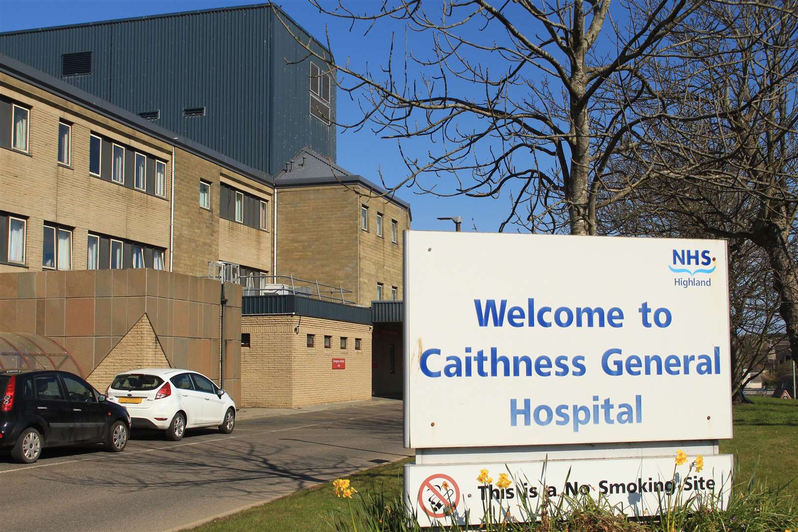 Police attended 14 'concern for person' incidents at Caithness General Hospital during 2022.