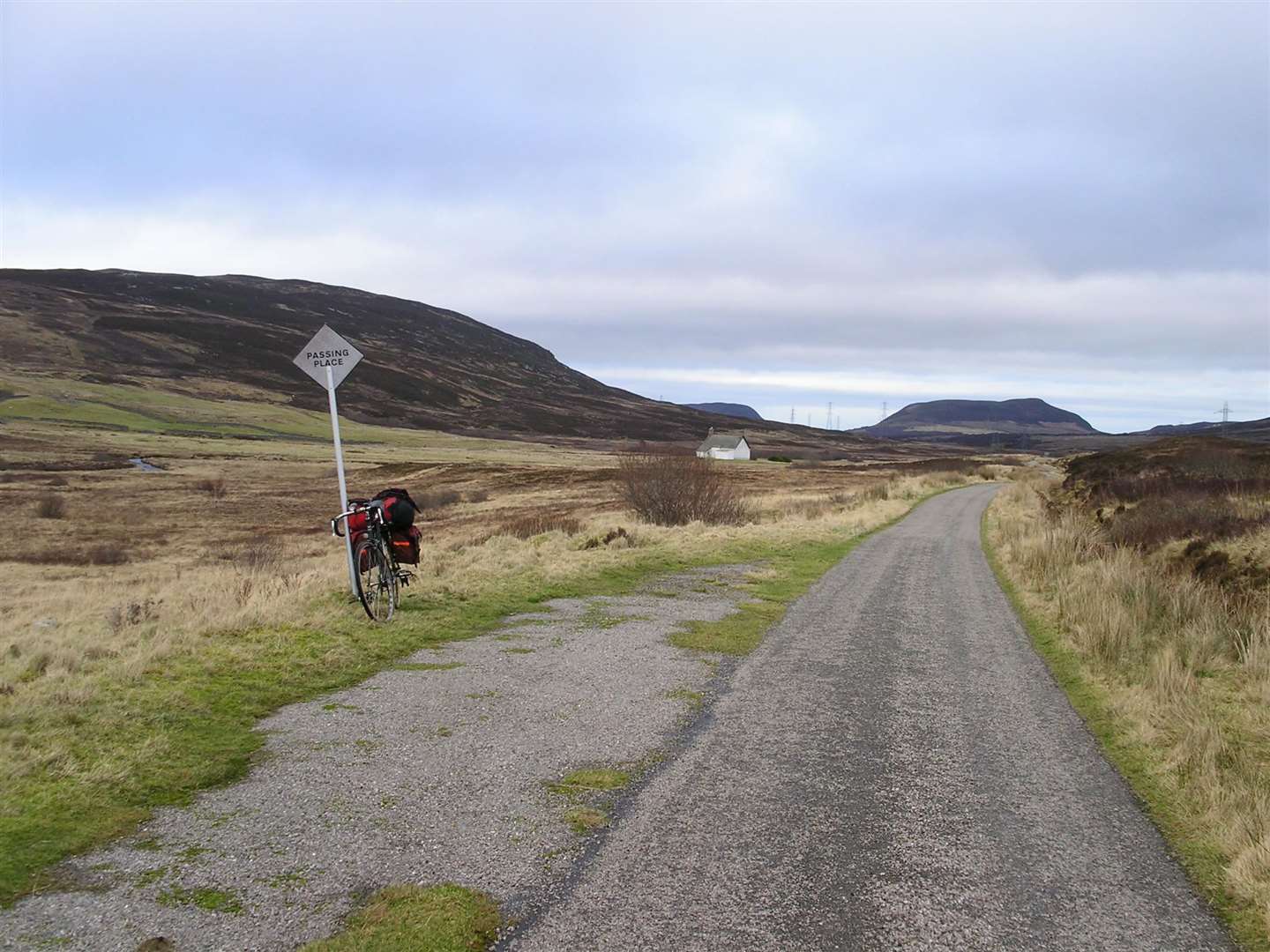 On the Loch Buidhe road.
