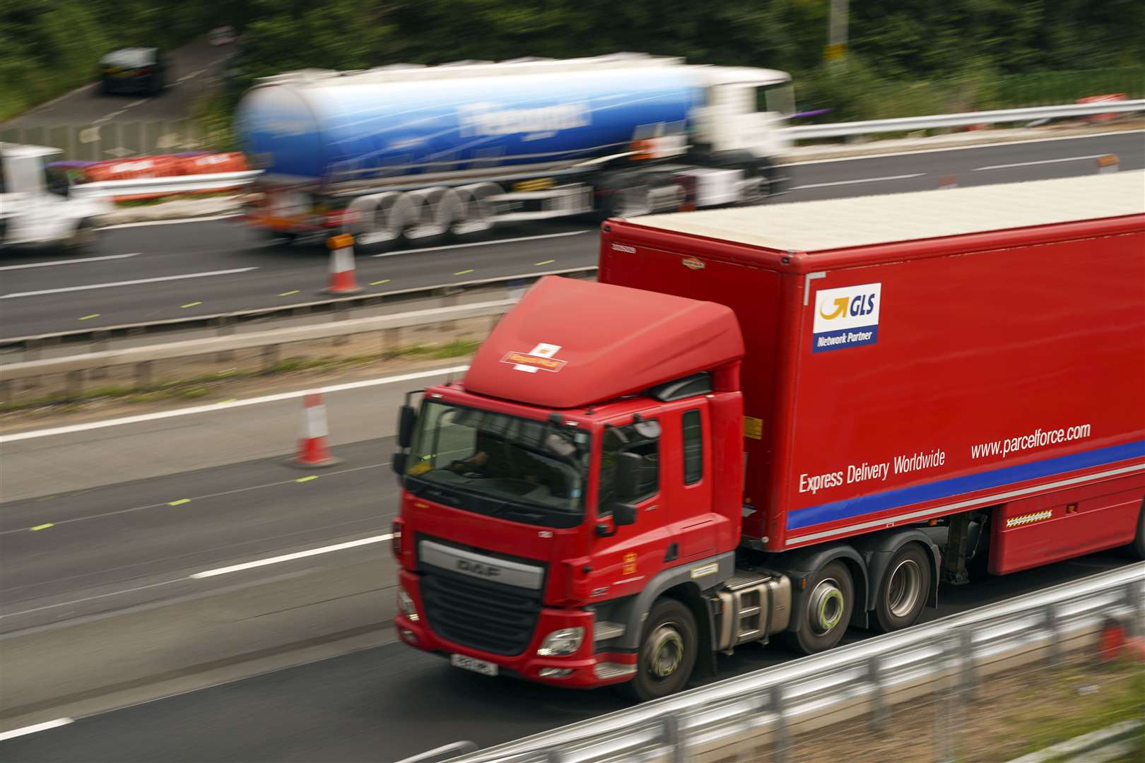 HGV driver shortages are hitting all parts of the economy (Steve Parsons/PA)