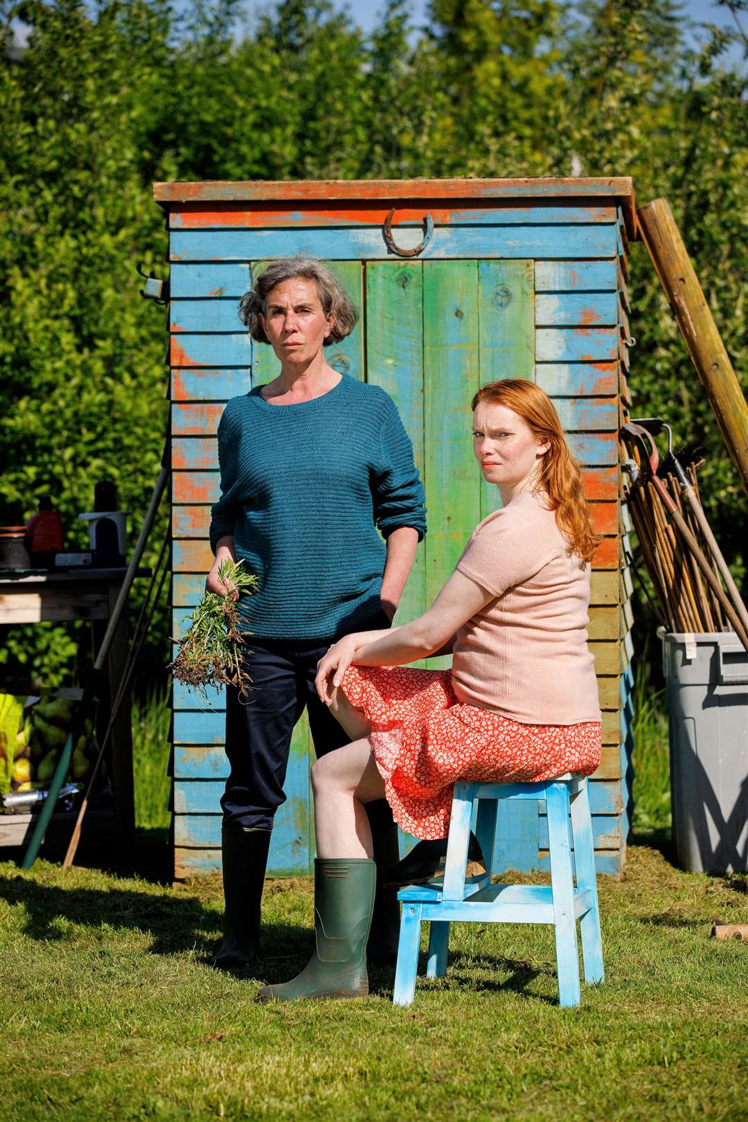 Publicity still for Allotment. Picture: Robert Ormerod