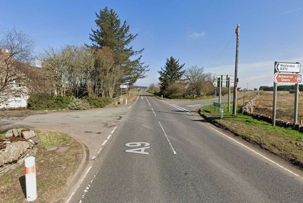 The Mybster crossroads on the A9 are among the most dangerous spots on the A9. Picture: Google