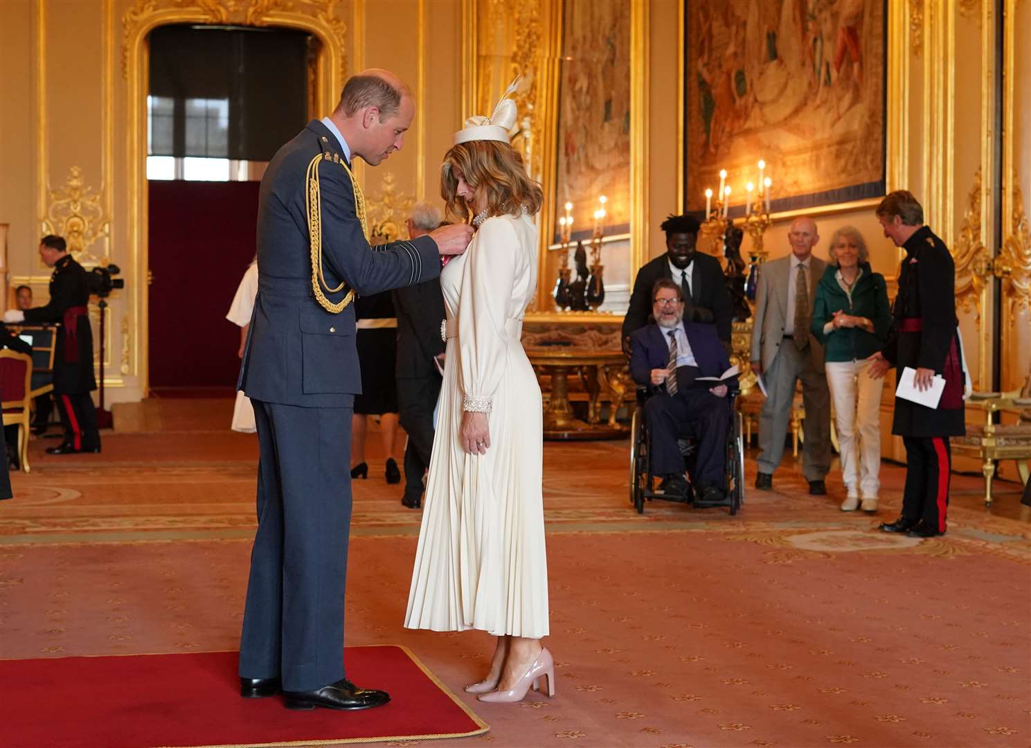 Kate Garraway said she was ‘thrilled to bits’ and ‘incredibly honoured’ to be made an MBE (Jonathan Brady/PA)