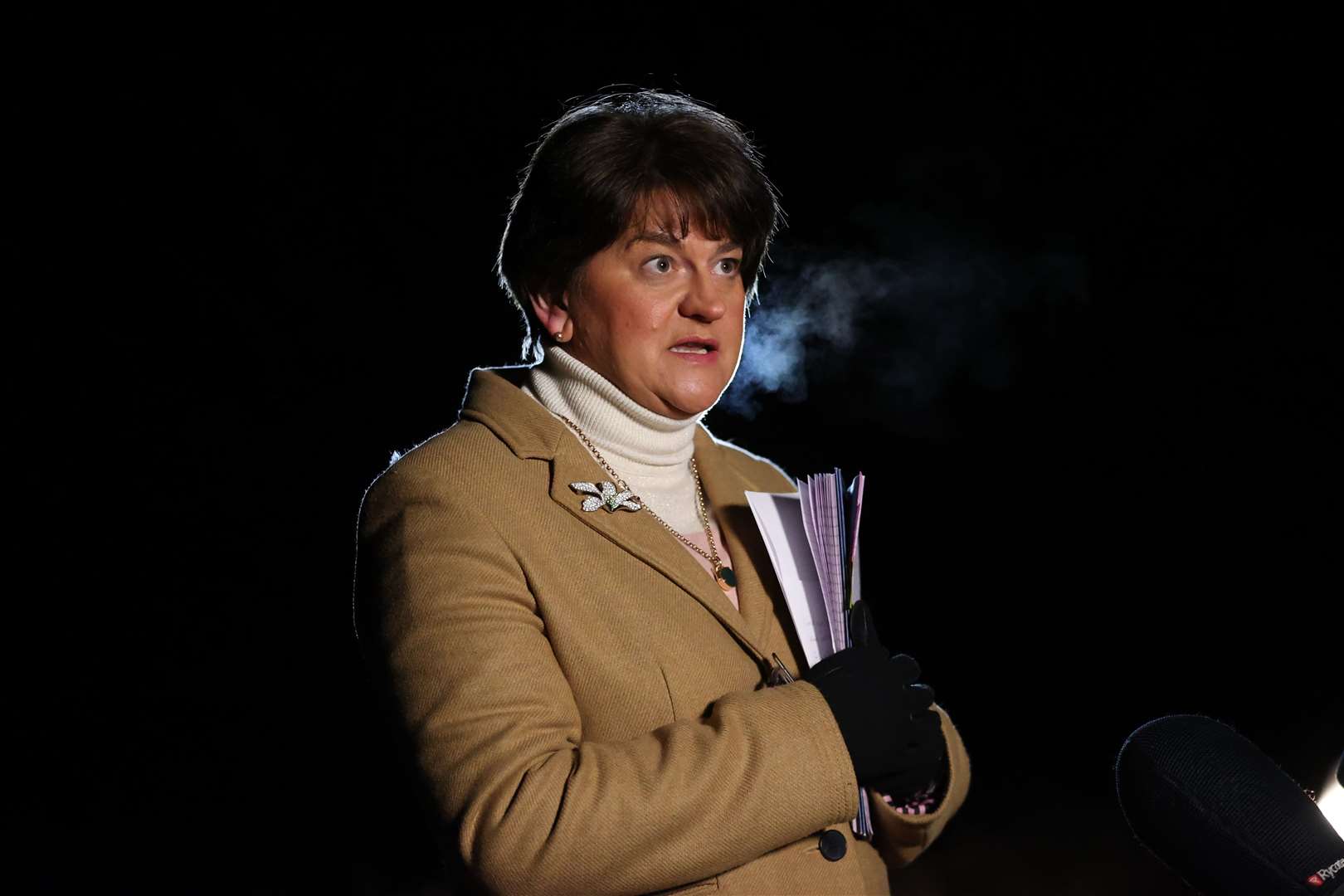 Arlene Foster appealed to the public to follow the guidelines (Liam McBurney/PA)