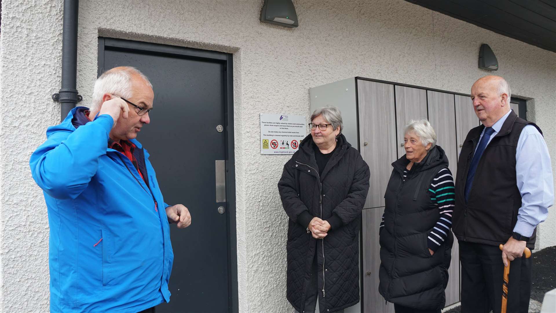 The various councillors were delighted with what they saw. Picture: DGS